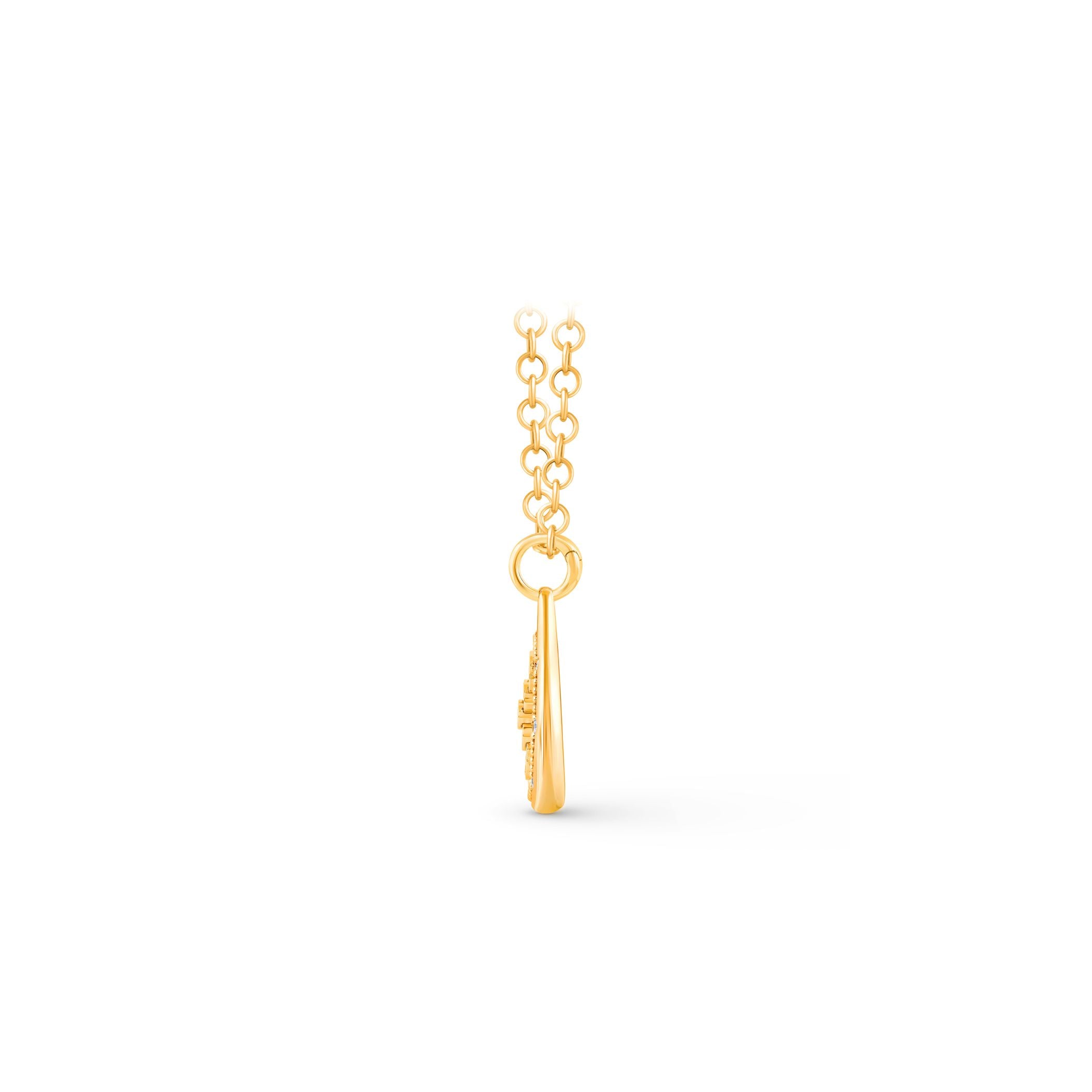 HARAKH Balance Drops of JOY Diamond-Encrusted Pendant for Him