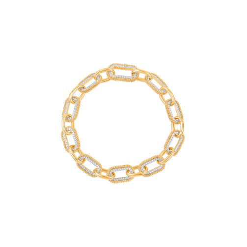 HARAKH Sunlight  Intertwined Duo Link Bracelet for Him