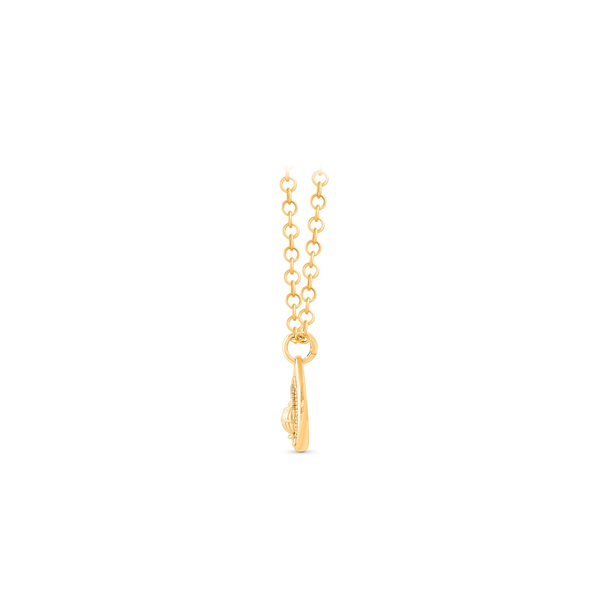 HARAKH Prosperity Drops of JOY Diamond-Encrusted Pendant for Him