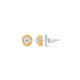 HARAKH Sunlight Auric Sphere Stud Jacket Diamond Earrings