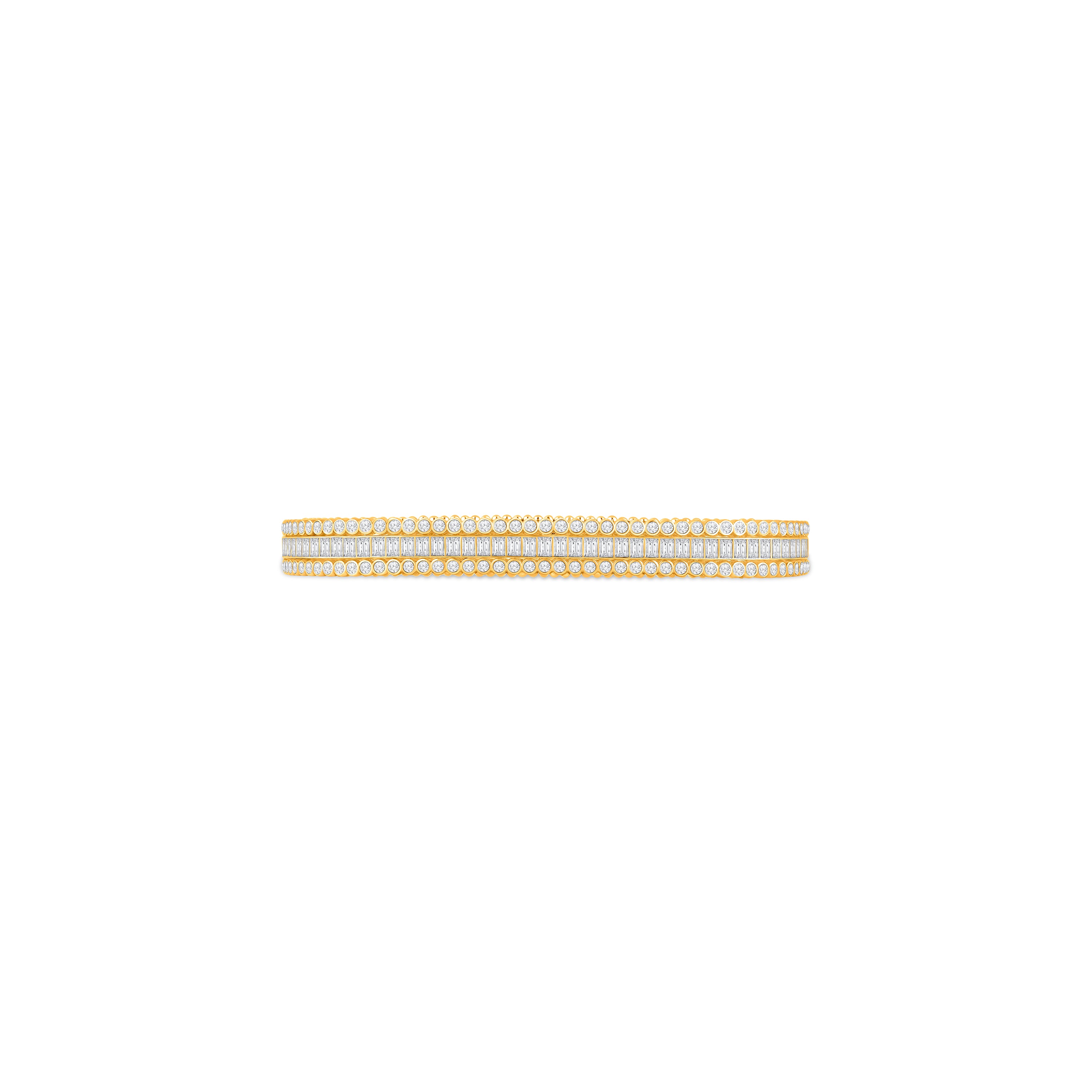 HARAKH Sunlight Soft Cut Full Eternity Diamond Bangle