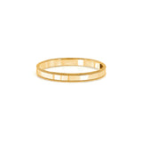 HARAKH Sunlight Signature Auric Sphere – 18KT Gold Bangle for Him