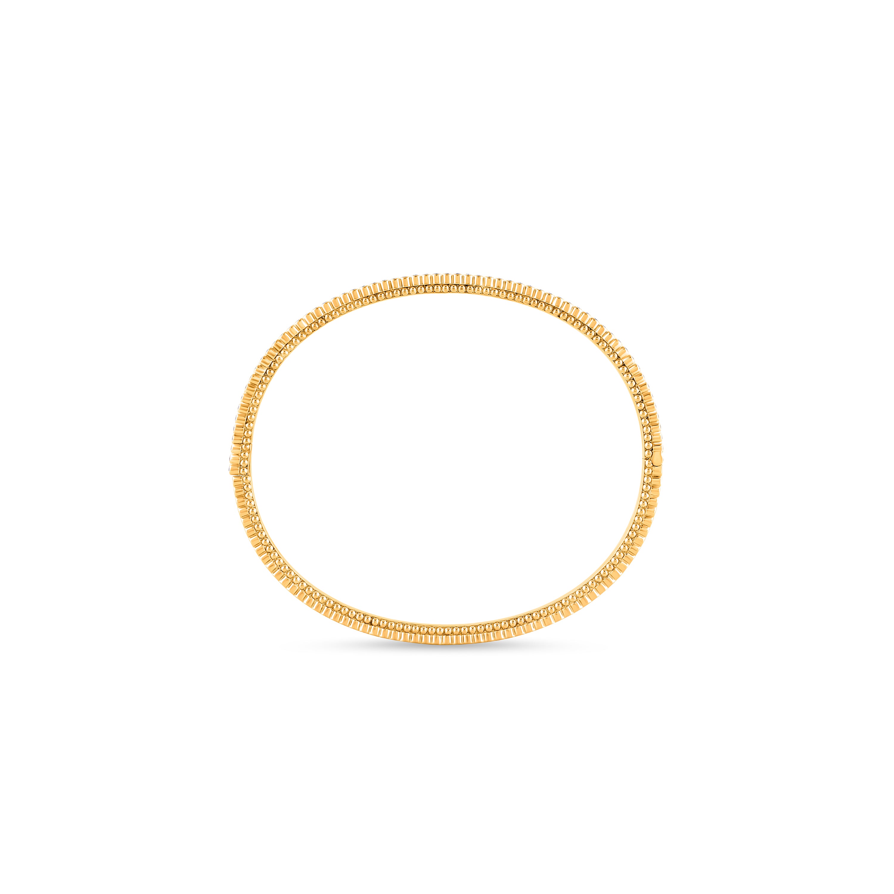 HARAKH Sunlight Half-Eternity Bangle – Baguette & Round Bezel