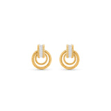 HARAKH Sunlight Rondell Door Knocker Diamond Earrings