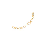 HARAKH Sunlight  Intertwined Duo Link Necklace