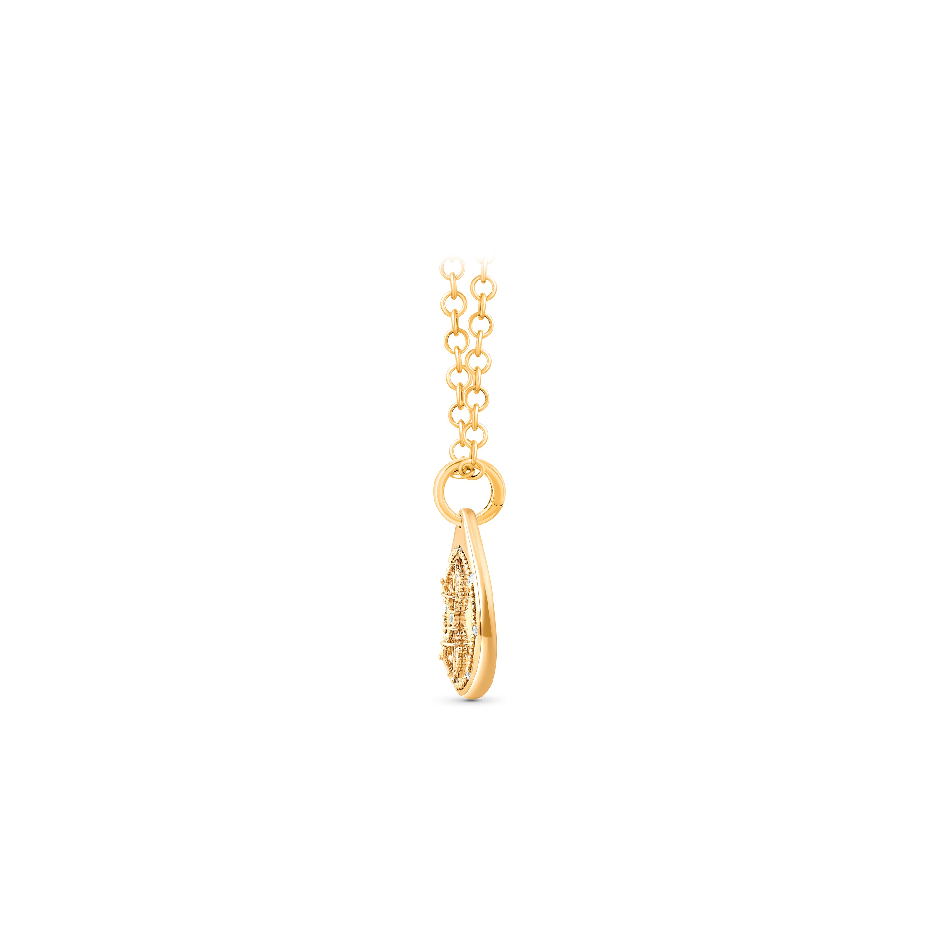 HARAKH Confidence Drops of JOY Diamond-Encrusted Pendant for Him