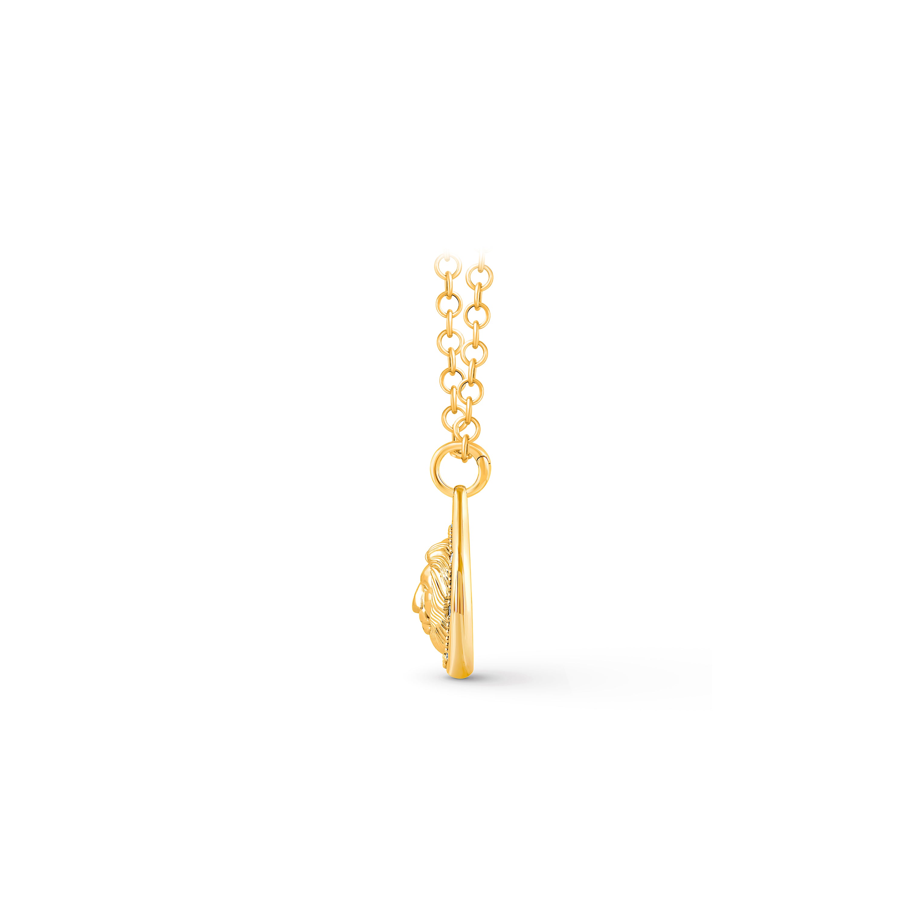HARAKH Courage Drops of JOY Diamond-Encrusted Pendant for Him