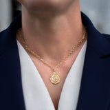 HARAKH Courage Drops of JOY Diamond-Encrusted Pendant for Him