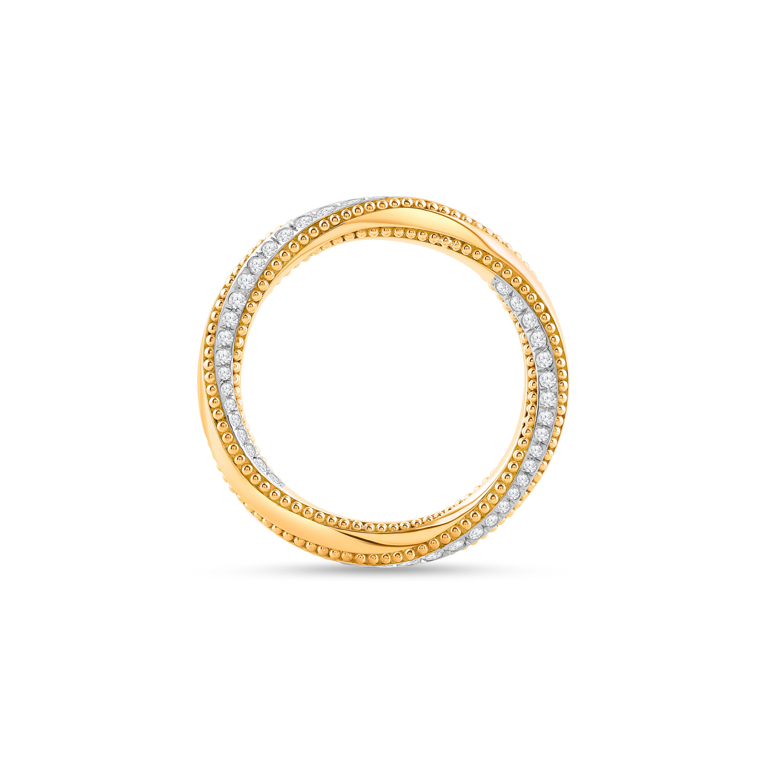 HARAKH Sunlight Diamond Soltwist Ring