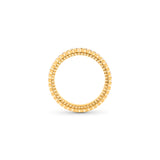 HARAKH Sunlight Half-Eternity Ring – Baguette & Round Bezel