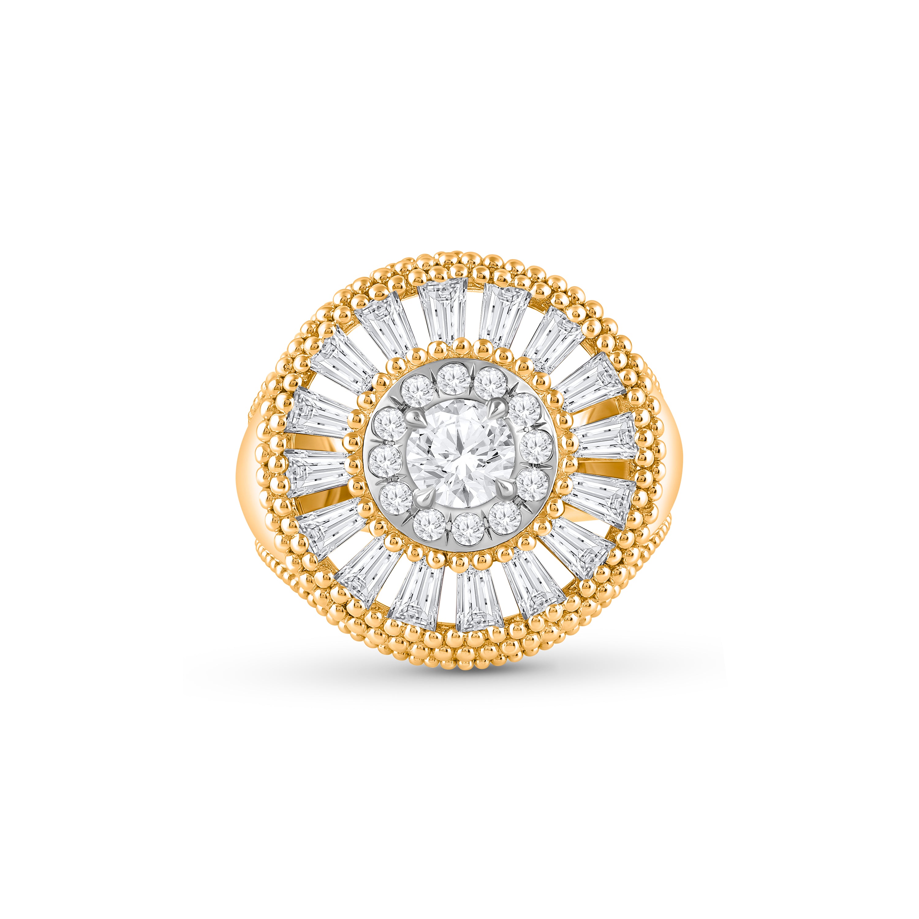 HARAKH Sunlight Diamond Aureole Ring
