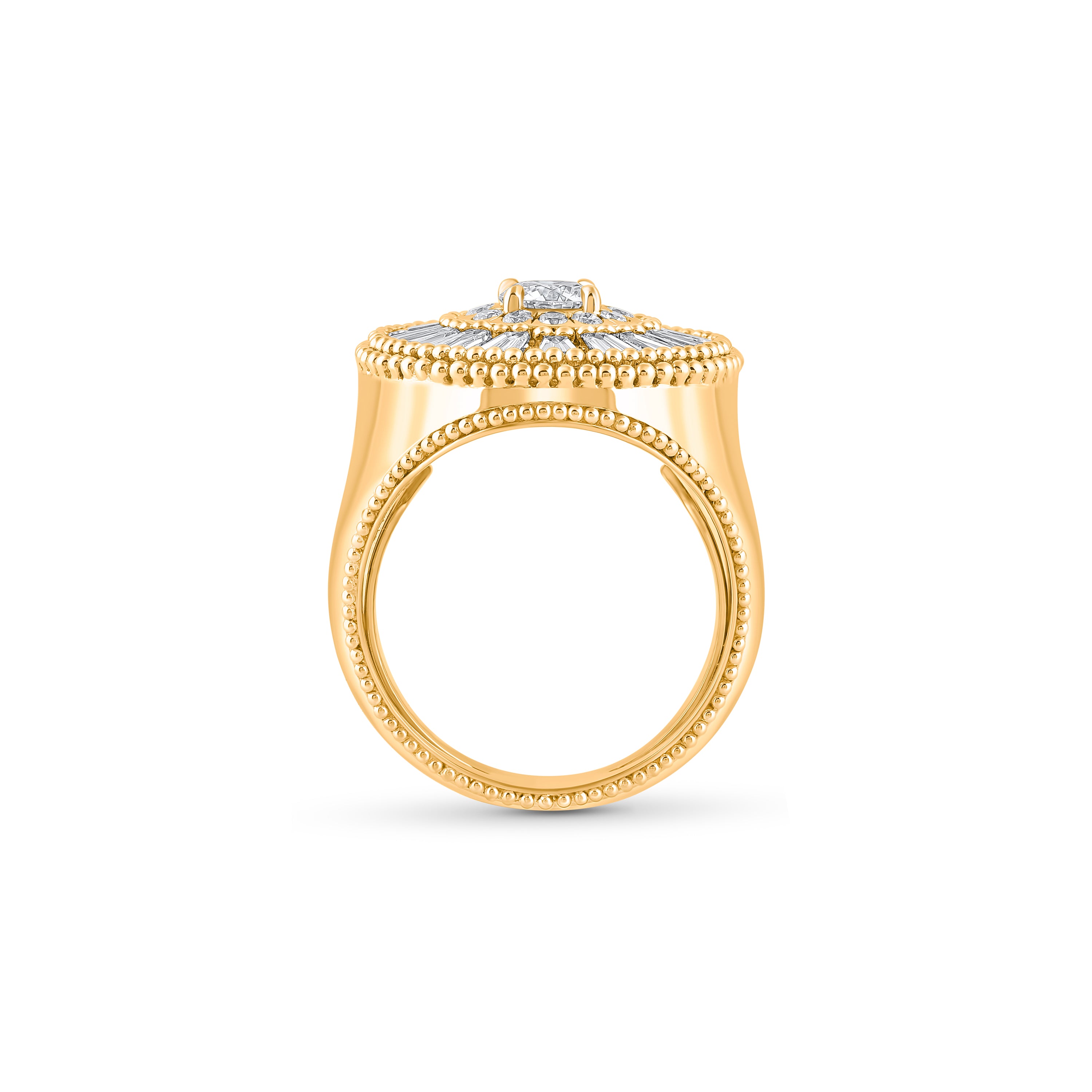 HARAKH Sunlight Diamond Aureole Ring