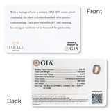 HARAKH Sunlight Soft-Cut Colorless Diamond Eternity Ring | GIA Jewelry Report