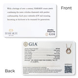 HARAKH Sunlight Rondelle Door-Knocker Diamond Pendant – GIA Jewelry Report - Petite