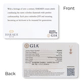HARAKH Frangipani Double Flower Colorless Diamond Pendant | GIA Jewelry Report