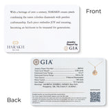 HARAKH Prosperity Colorless Diamond Drops of JOY Clip-Lock Pendant I GIA Jewelry Report