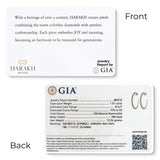 HARAKH Sunlight Two-Way Radiant Edge Hoop Earrings (Grande) I GIA Jewelry Report | GIA Jewelry Report