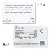 HARAKH Sunlight Colorless Diamond Hemisphere Ring | GIA Jewelry Report