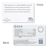 HARAKH Sunlight Colorless Diamond  Intertwined Duo Link Bracelet for Him | GIA Jewelry Report