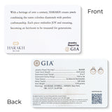 HARAKH Sunlight Rondelle Door-Knocker Diamond Earrings | GIA Jewelry Report - Petite