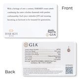 HARAKH Confidence – Colorless Diamond Drops of JOY Charm Pendant I GIA Jewelry Report