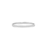HARAKH 18 Karat Gold Baguette Colorless Diamond Sunlight Collection Bangle