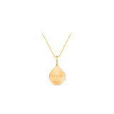 HARAKH 18 Karat Gold Colorless Diamond Courage Drops Of Joy Pendant Necklace