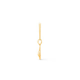HARAKH 18 Karat Gold Colorless Diamond Courage Drops Of Joy Pendant Necklace