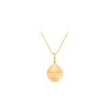 HARAKH 18 Karat Gold Colorless Diamond Drop Of Joy Resilience Pendant Necklace