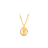 HARAKH 18 Karat Gold Colorless Diamond Serendipity Drop Of Joy Pendant Necklace