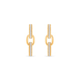 HARAKH 18 Karat Gold Colorless Diamond Sunlight Earrings