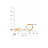HARAKH 18 Karat Gold Sunlight Band Ring