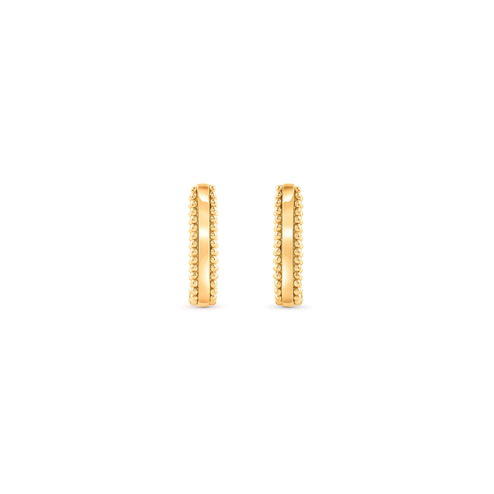HARAKH 18 Karat Gold Sunlight Hoop Earrings