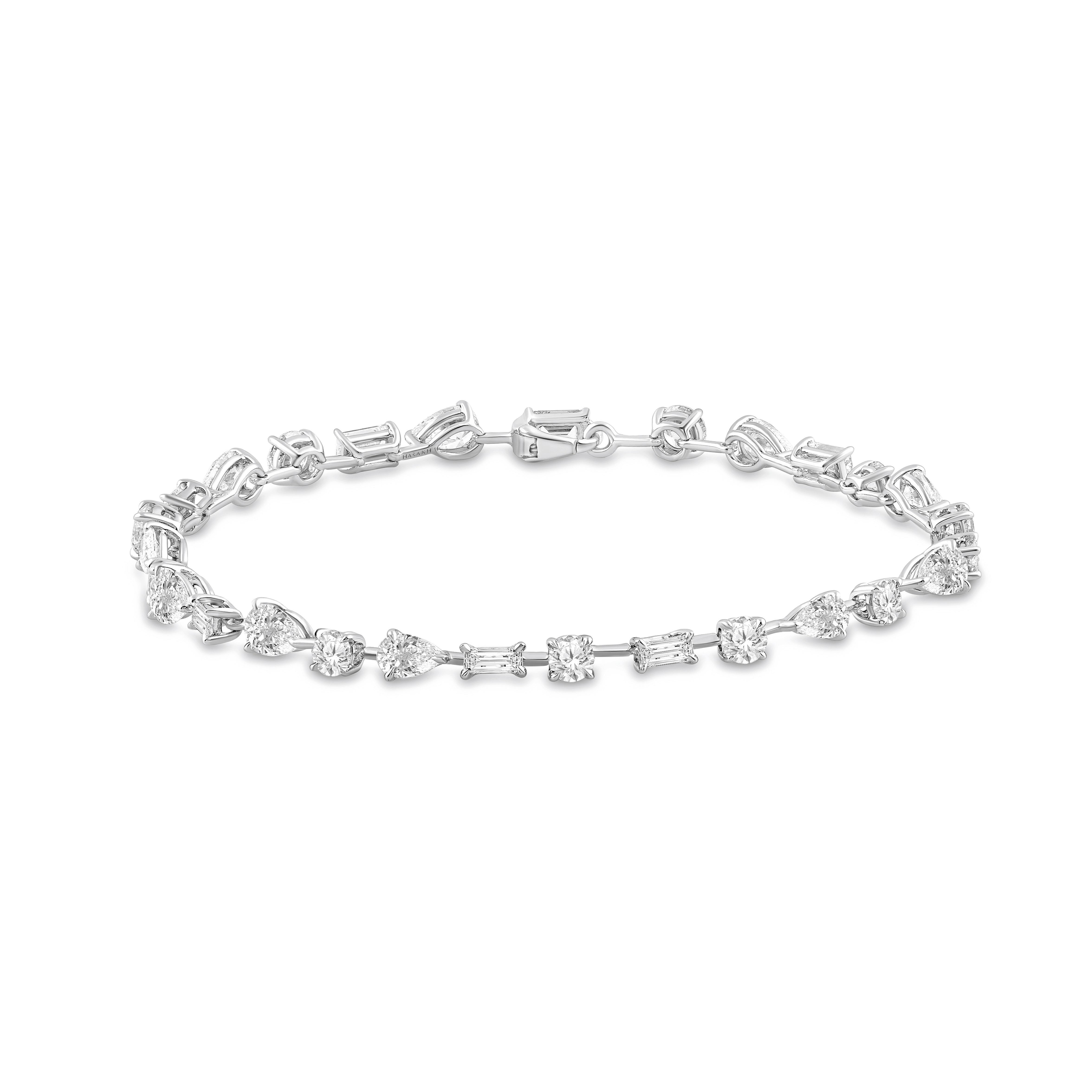 Infinity JOY Mixed Shape Diamond Bracelet | GIA Report