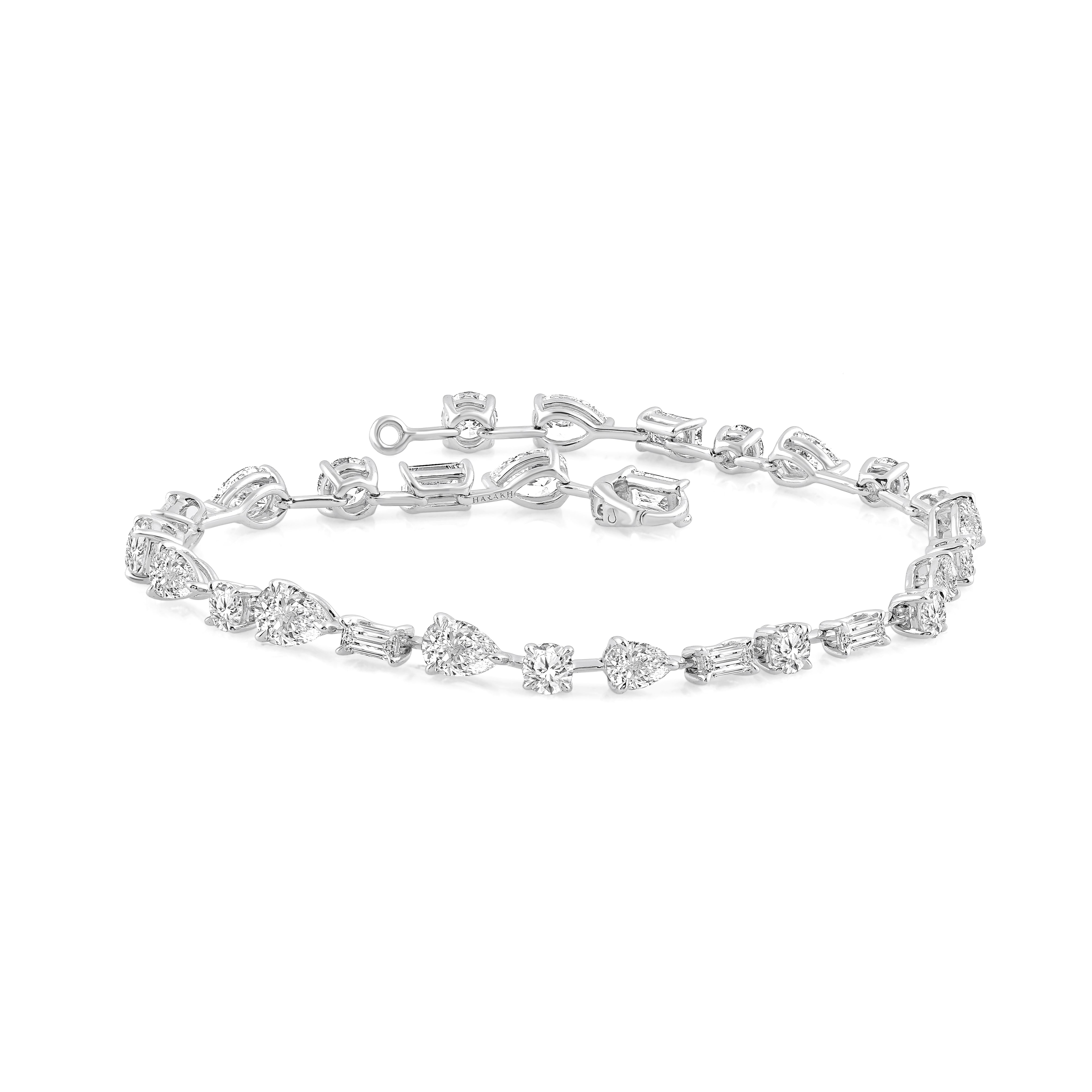 Infinity JOY Mixed Shape Diamond Bracelet | GIA Report