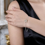 HARAKH Frangipani Diamond Bracelet in 18KT Yellow Gold | GIA Jewelry Report