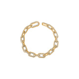 HARAKH Sunlight Intertwined Link Bracelet – All Diamond