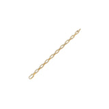 HARAKH Sunlight Intertwined Link Bracelet – All Diamond