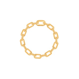 HARAKH Sunlight Colorless Diamond Intertwined Link Bracelet – All Gold