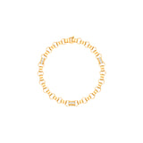 HARAKH Multi-Charm Rondell Custom-Cut Baguette Diamond Bracelet