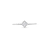 HARAKH Mandala Dome Motif Colorless Diamond Bangle Bracelet | GIA Jewelry Report