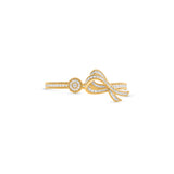 HARAKH Sunlight Diamond Aureole Bow Bangle