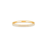 HARAKH Sunlight Half-Eternity Bangle – Baguette & Round Bezel