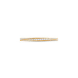 HARAKH 18 Karat Gold Colorless Baguette Diamond Sunlight Pota Bangle