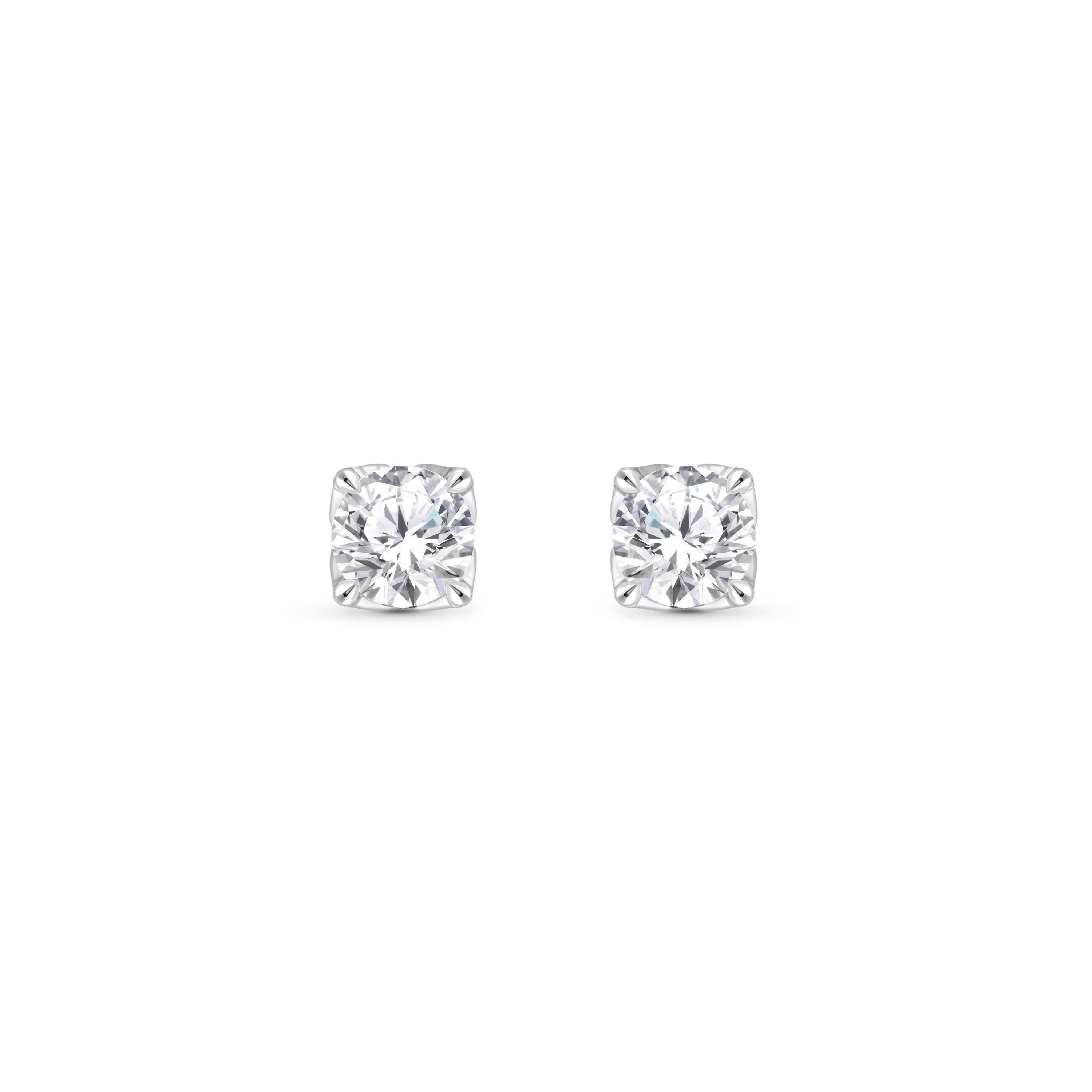 Infinity JOY Solitaire Stud | GIA Jewelry Report