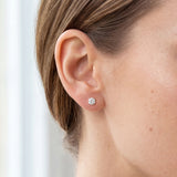 Infinity JOY Solitaire Stud | GIA Jewelry Report