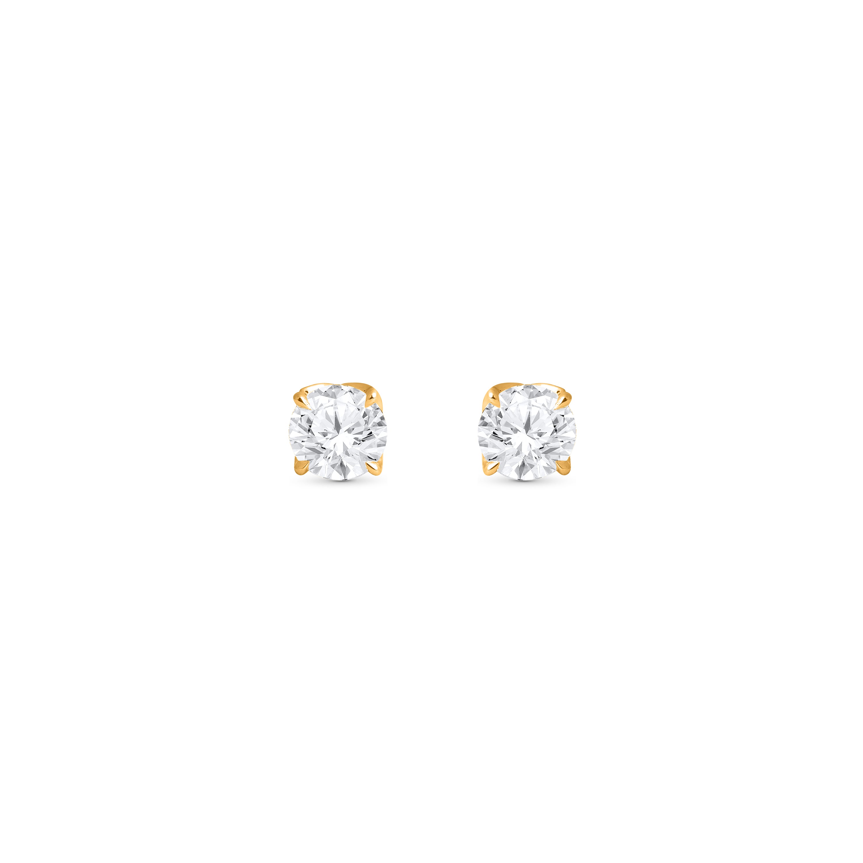 Infinity JOY Solitaire Stud | GIA Jewelry Report