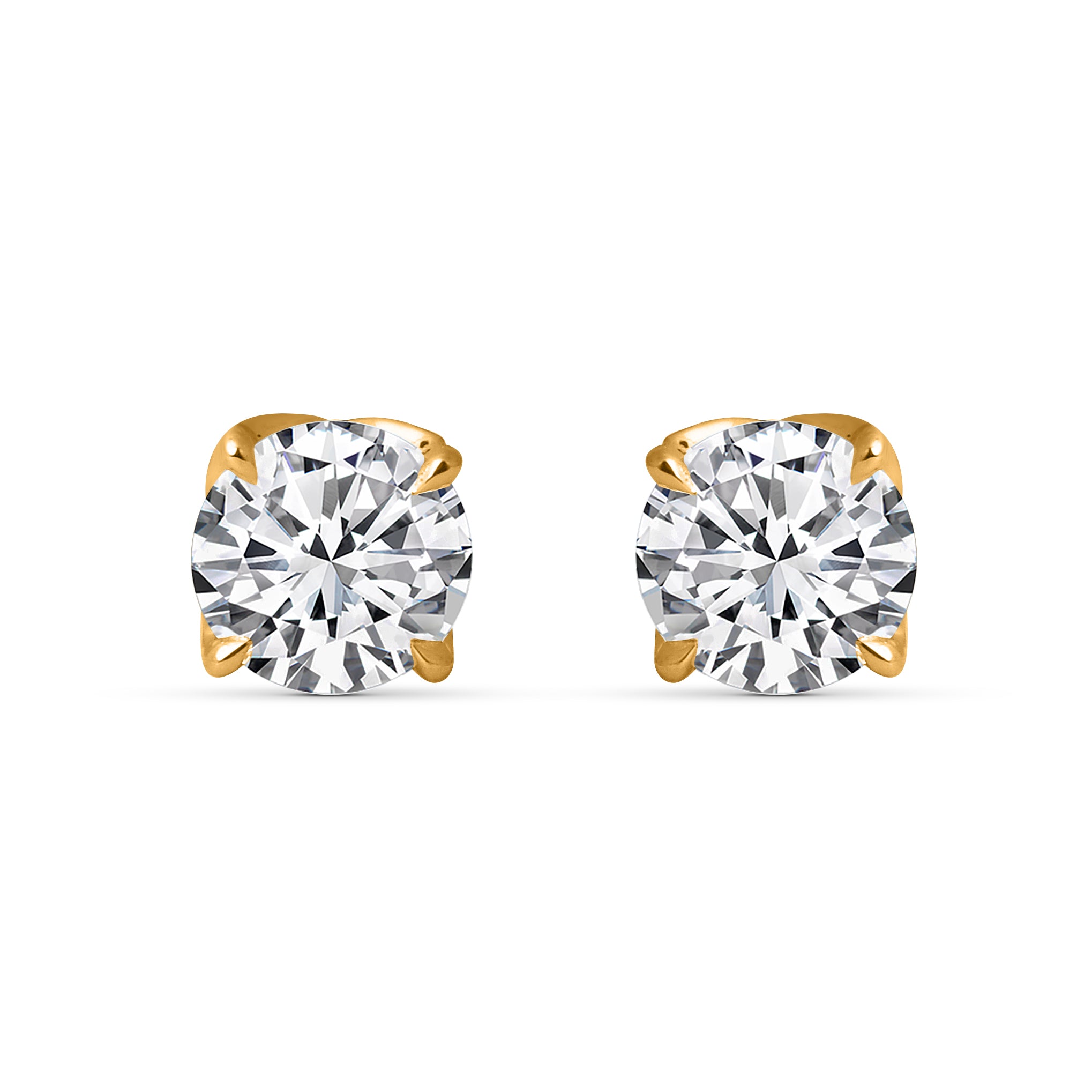 Infinity JOY Solitaire Stud | GIA Jewelry Report