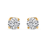 Infinity JOY Solitaire Stud | GIA Jewelry Report
