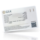 HARAKH Sunlight Colorless Diamond Intertwined Duo Link Earrings – GIA Jewelry Report